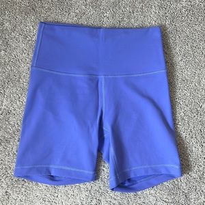Lululemon Wunder Train biker shorts size 6